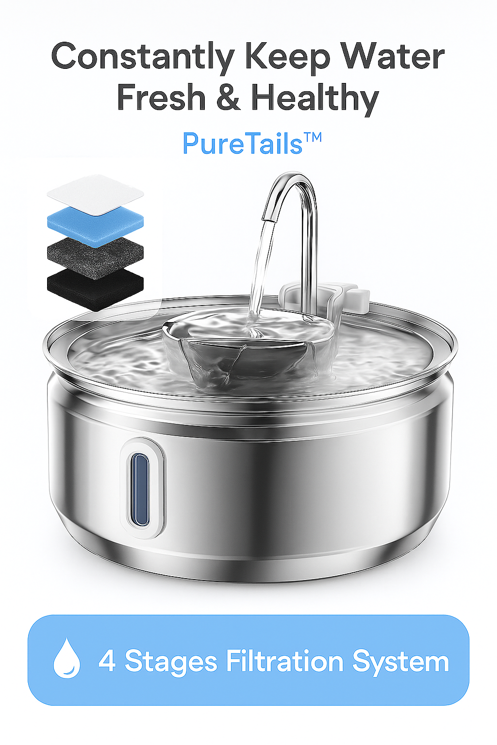 PureTails™ | Water Fountain